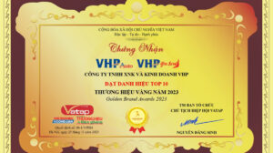 VHP - Thương hiệu vàng, logo & slogan ấn tượng năm 2023